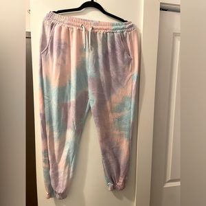 Tie Dye Joggers (L)